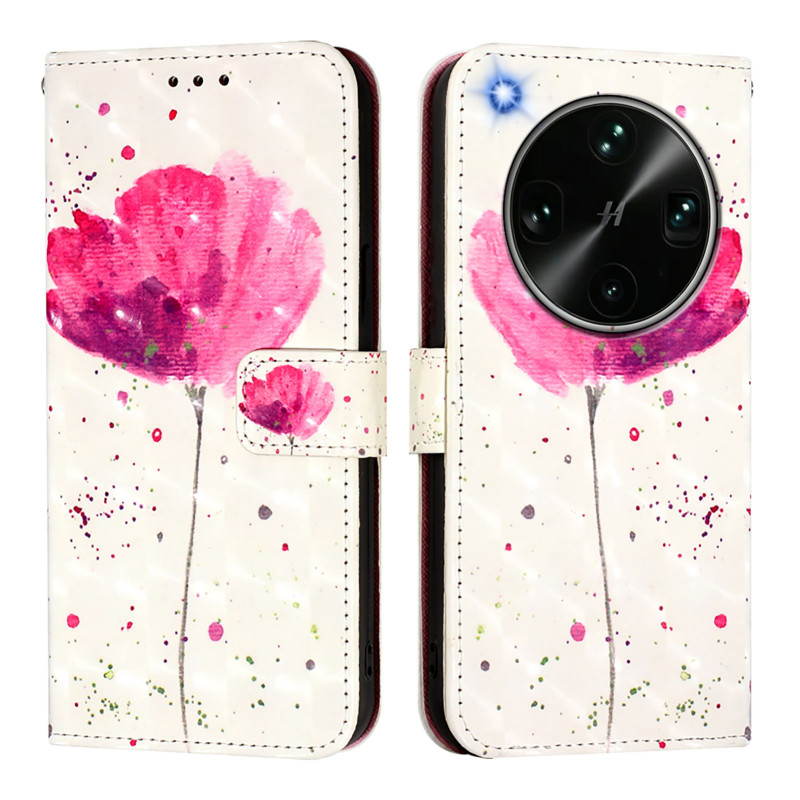 Oppo Find X9 Ultra 5G Coquelicot Tasche