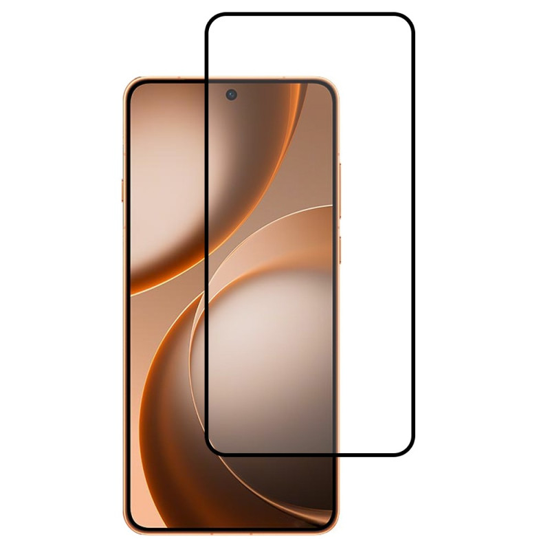 Vollständiger Schutz aus gehärtetem Glas für das Display des Oppo Find X9 Ultra
