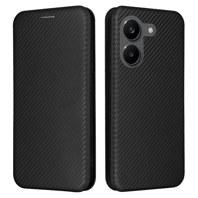 Flip Cover Poco X8 Pro 5G Kohlefaser