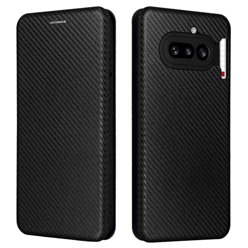 Flip Cover Nothing Phone (4a) Kohlefaser