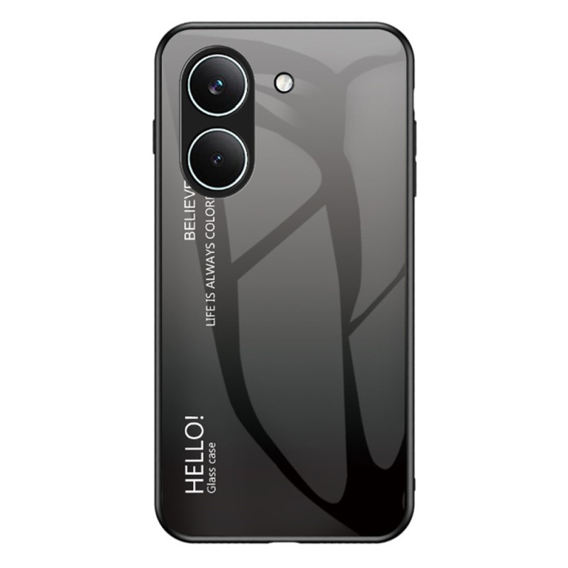 Hülle Poco X8 Pro 5G Tempered Glass Hello