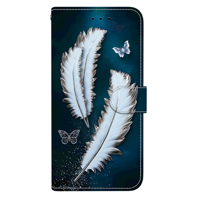 Hülle Poco X8 Pro 5G Federn Weiss