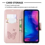 Xiaomi Redmi Note 7 Tasche Bedruckte Schmetterlinge mit Riemen Xiaomi Redmi Note 7 Tasche Bedruckte Schmetterlinge mit Riemen