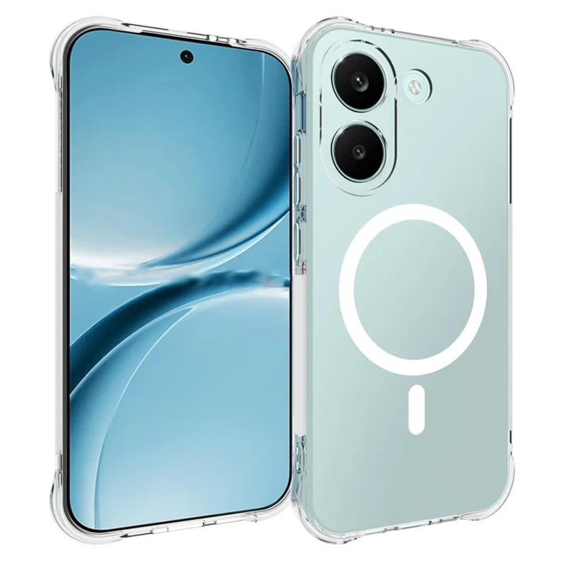 Xiaomi Poco X8 Pro 5G Magnetic Transparent Cover mit Screen Protector