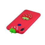 Xiaomi Redmi Note 7 3D Erdbeere Cover