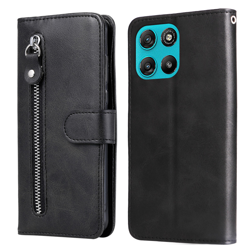 Moto G67 Power / G57 Power Tasche mit Reißverschluss