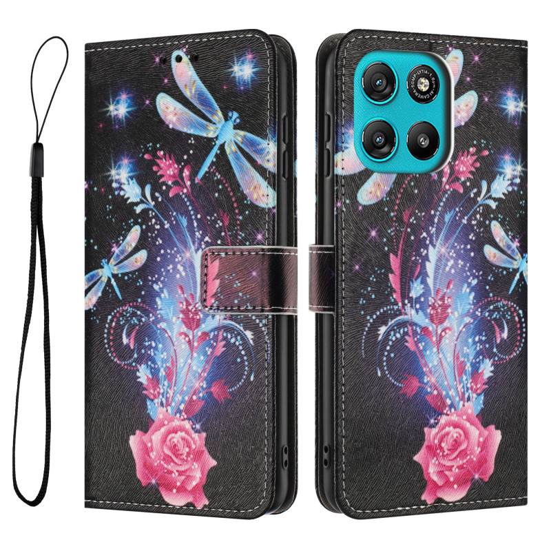 Motorradtasche G67 Power / G57 Power Libellen und Blumen