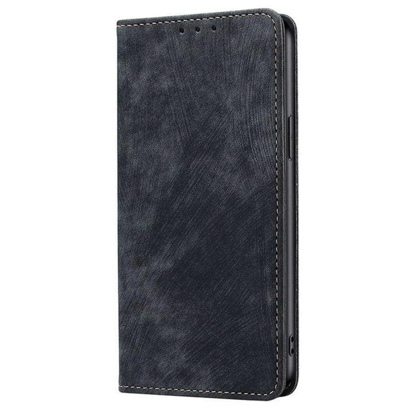 Flip Cover Moto G67 Power Wildlederoptik (RFID-Sperre)