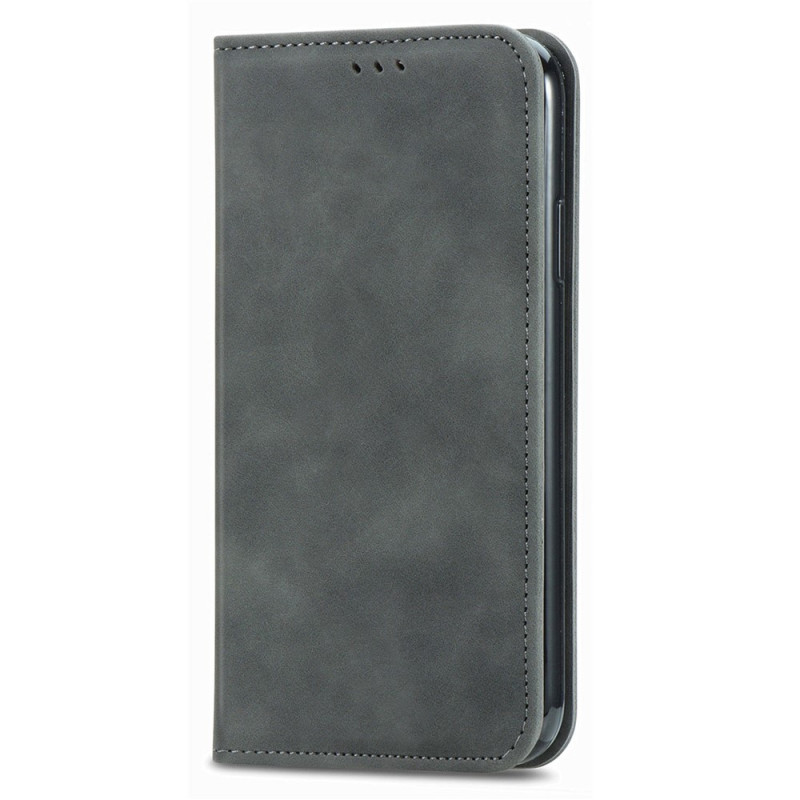 Flip Cover Moto G67 Power Wildleder-Effekt