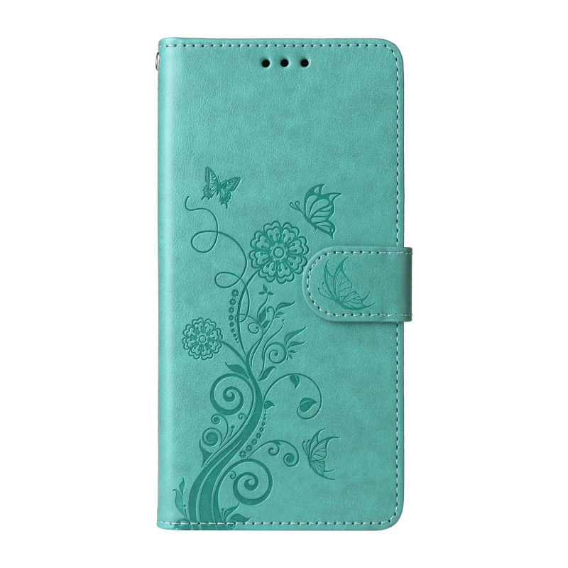 Xiaomi 17T Pro Hülle Schmetterlinge und Blumen