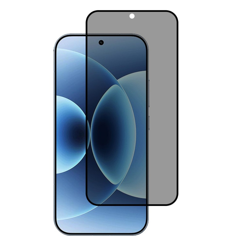Anti-Espion Schutz aus gehärtetem Glas für das Xiaomi 17T Display (kompatibel mit Fingerabdruck Entsperrung)