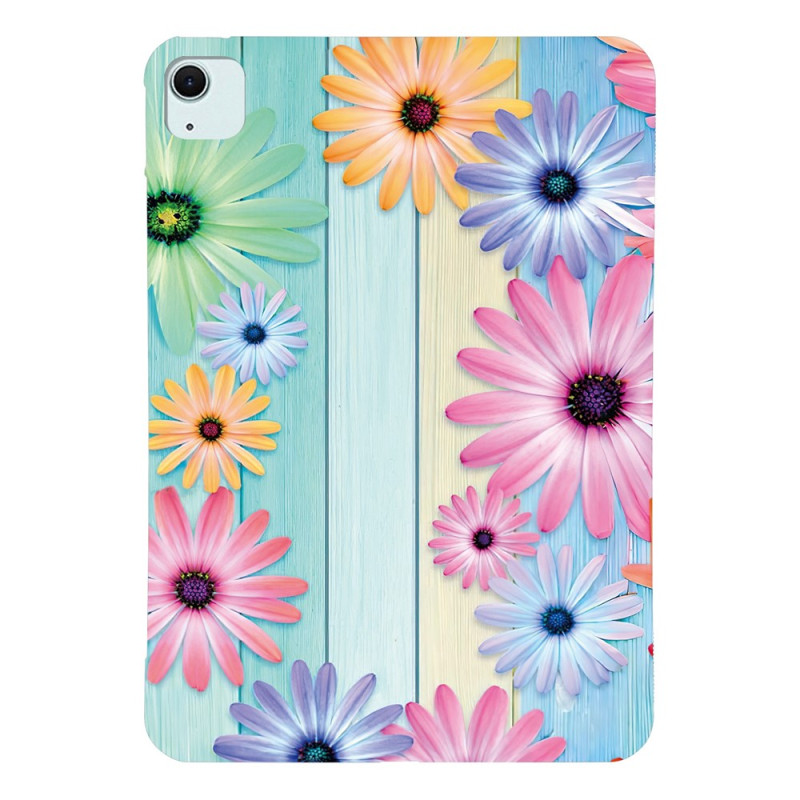 iPad Air 13 (2026) 2025) (2024) / Pro 12.9 Cover Bunte Blumen