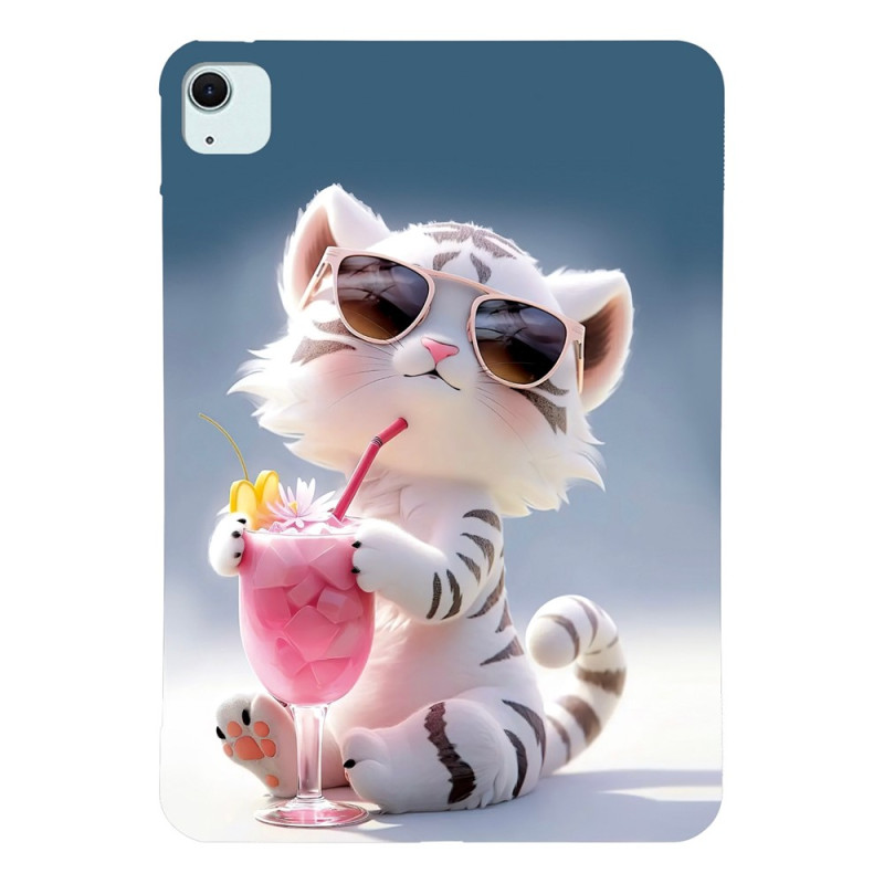 Cover iPad Air 13 (2026) 2025) (2024) / Pro 12.9 Chat Cartoon
