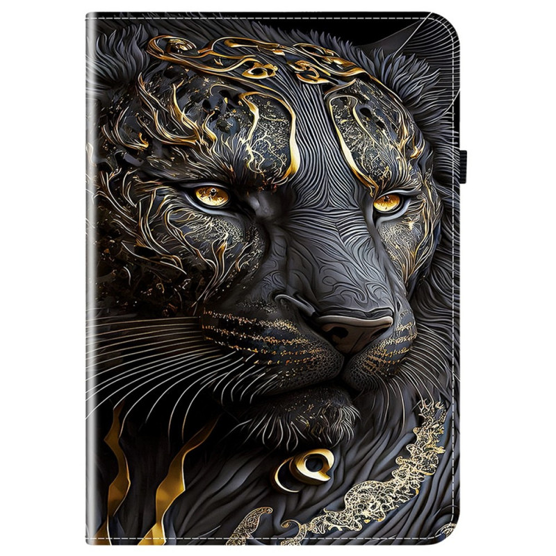 iPad Air 13 (2026) 2025) (2024) / Pro 12.9 Lion Goldene Tasche