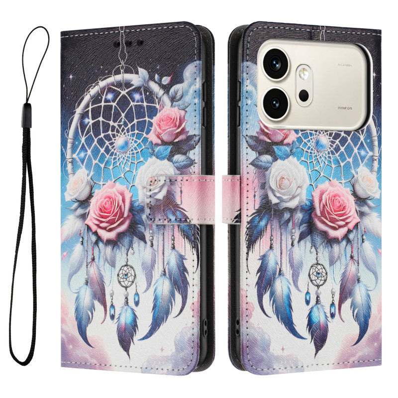 Housse Honor 600 / 600 Pro Attrape-Rêves Floral