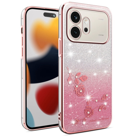 Honor 600 Blumen und Strass...