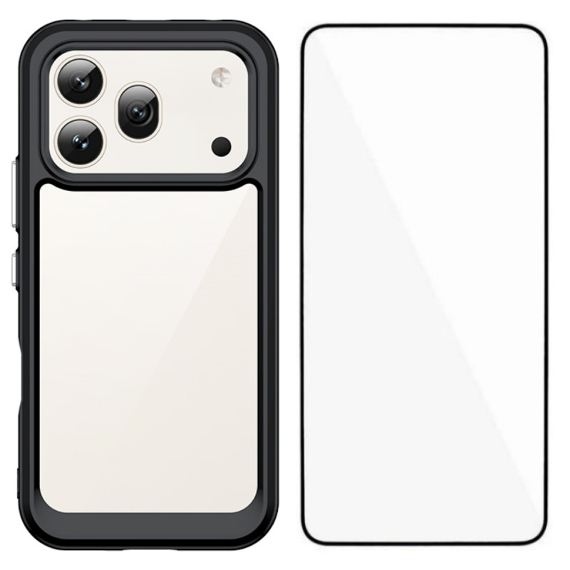 Honor 600 Pro Hybrid Cover mit Displayschutzfolie