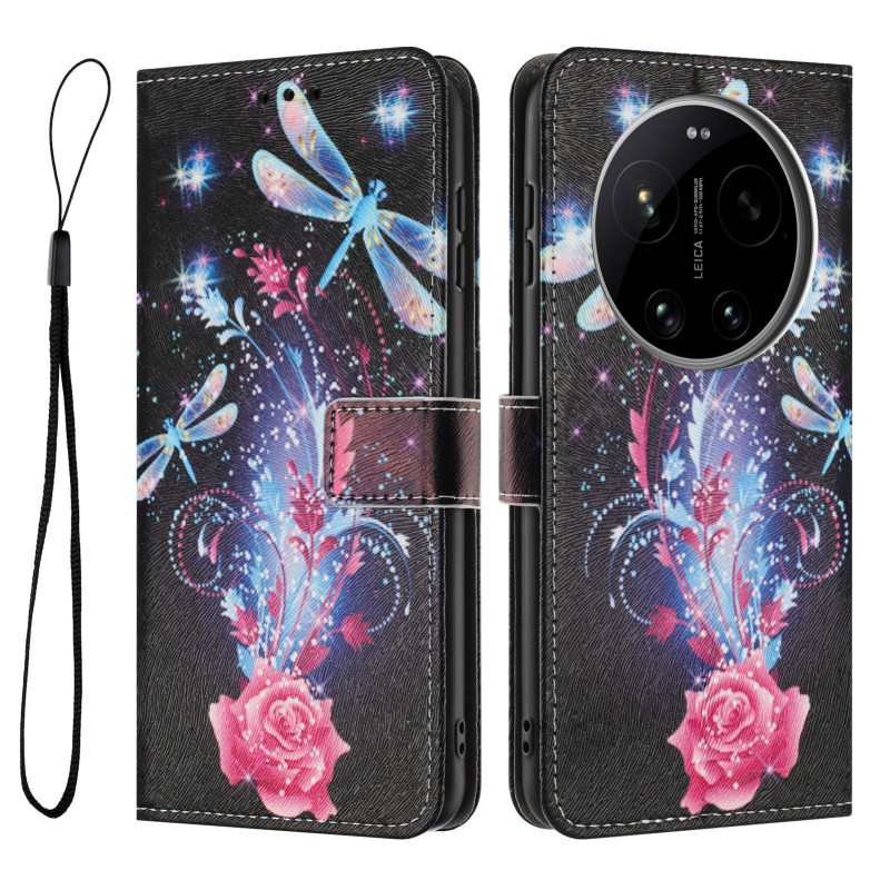 Xiaomi 17 Ultra Tasche Libellen