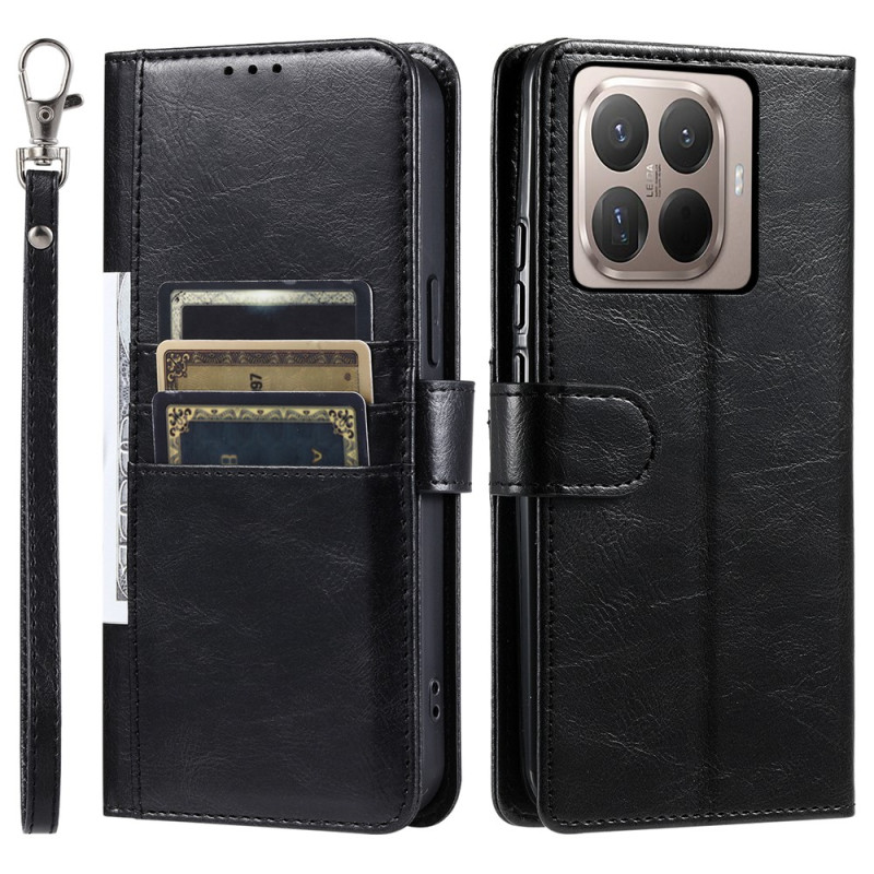 Hülle Xiaomi 17T Pro 6 Kartenhalter und Riemen
