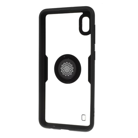 Samsung Galaxy A10 Cover Transparent mit Ringhalter