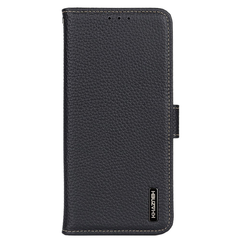 Xiaomi 17T Pro Lederhülle Litschi KHAZNEH