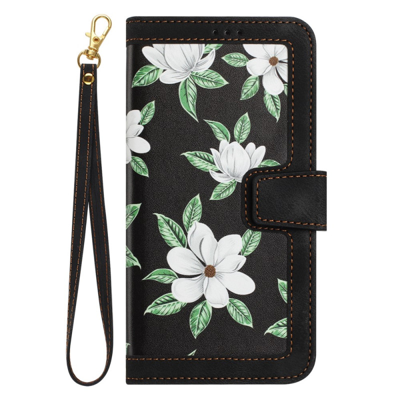 Xiaomi 17T Blumen Tasche mit Riemen