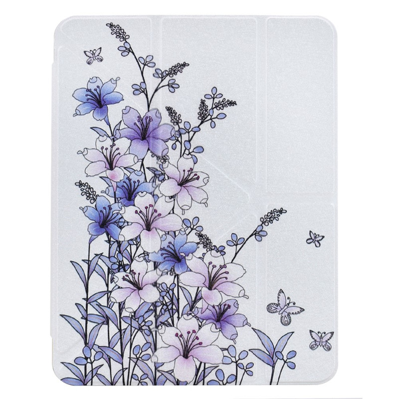Smart Case iPad Air 11 / Pro 11 / Air Origami Design Blumen