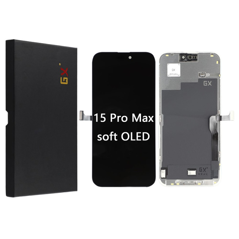 OLED-Display Grade C GX OLED mit Touchscreen-Glas für iPhone 15 Pro Max
