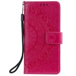 Xiaomi Redmi Note 7 Mandala Sonne Tasche