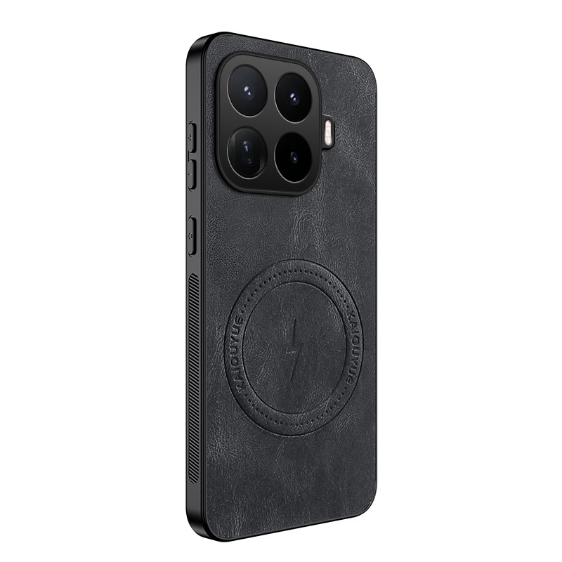 Xiaomi 17T Pro Hülle mit Magnetverschluss und Lederoptik