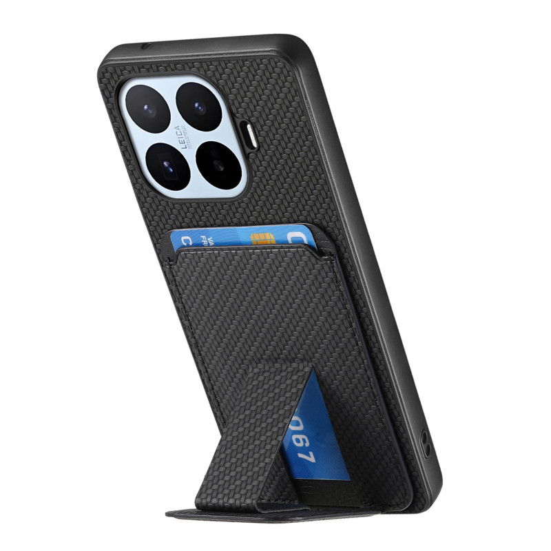 Xiaomi 17T Pro Kohlefaser Cover Kartenhalter und Halterung