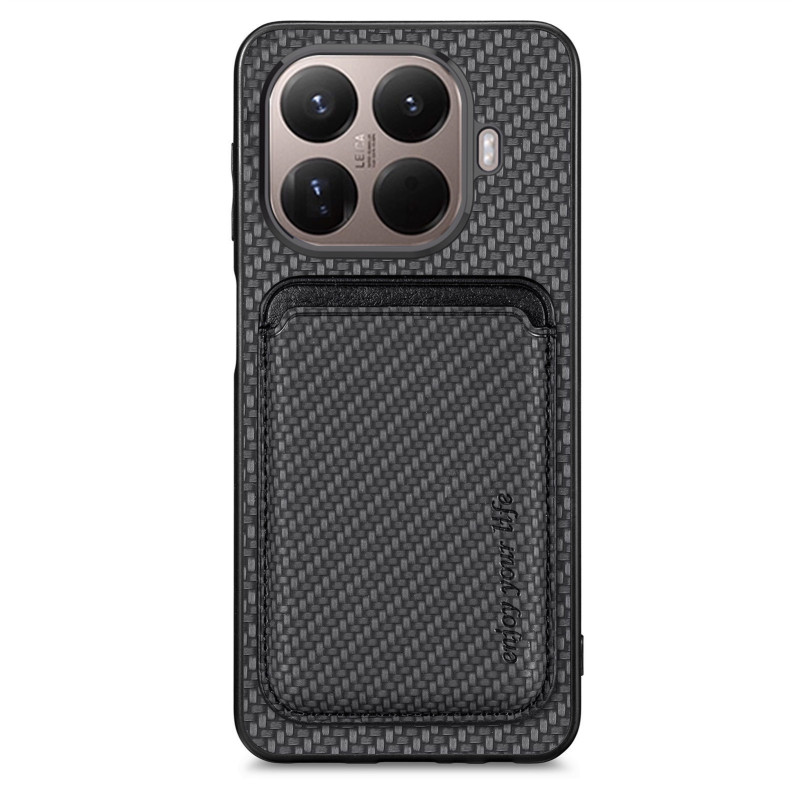 Xiaomi 17T Pro Kohlefaser Cover Abnehmbarer Kartenhalter