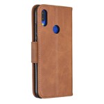 Xiaomi Redmi Note 7 Hülle Glatte Schräge Klappe