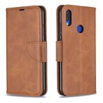 Xiaomi Redmi Note 7 Hülle Glatte Schräge Klappe
