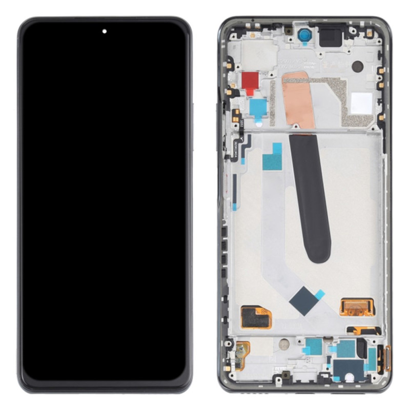 AMOLED-Display in OEM-Qualität der Klasse S mit Rahmen für Xiaomi Poco F3 / Mi 11i