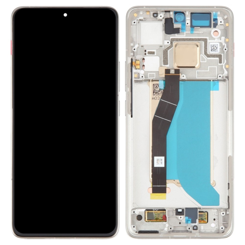 OLED-Display in OEM-Qualität der Klasse S mit Rahmen für das Xiaomi 14T Pro