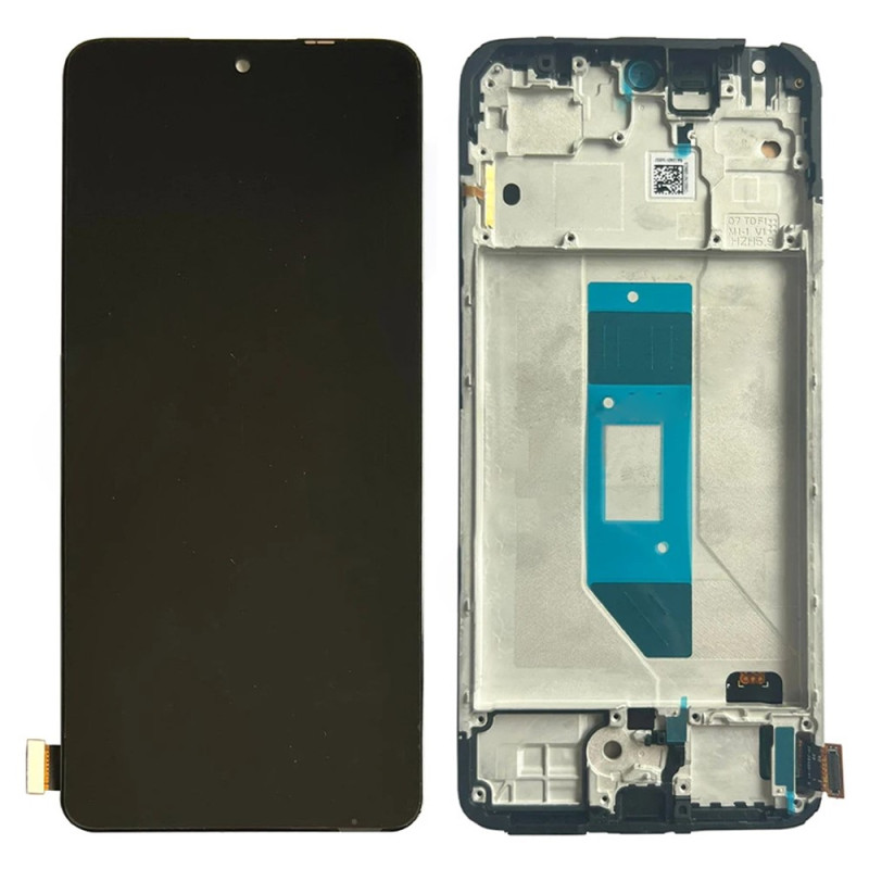 OLED-Display in OEM-Qualität der Klasse S mit Rahmen für das Xiaomi Redmi Note 14 4G