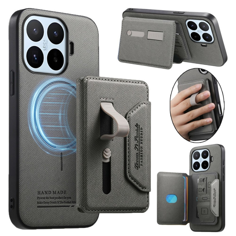 Magnetische Xiaomi 17T-Hülle mit abnehmbarem Kartenfach