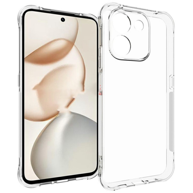 Verstärkte, transparente Honor 600 Smart-Hülle