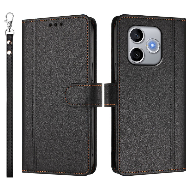 Honor 600 Smart Wallet-Hülle mit 9 Kartenfächern