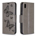 Huawei P30 LIte Schmetterlinge und Oblique Klappe Tasche