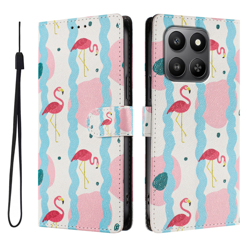 Honor 600 Smart-Hülle mit Flamingos