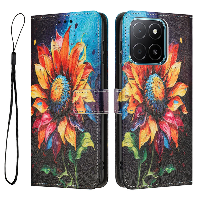 Honor 600 Smart-Hülle mit Sonnenblumen-Motiv