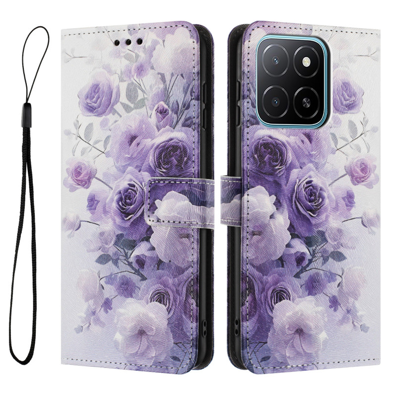 Hülle für Honor 600 „Smart Roses Violettes“