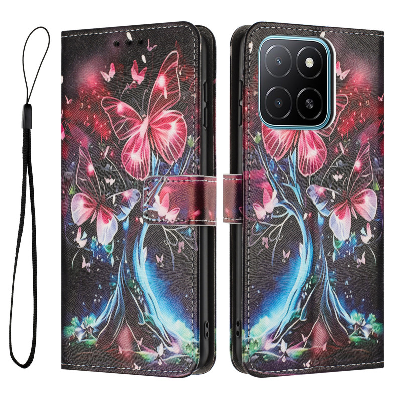 Honor 600 Smart-Hülle „Schmetterlingsbaum“