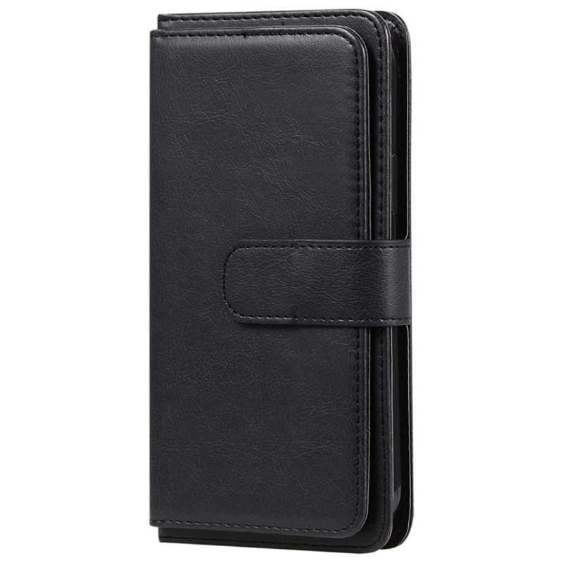 Xiaomi 17T Pro Hülle im Brieftaschenstil mit 10 Kartenfächern