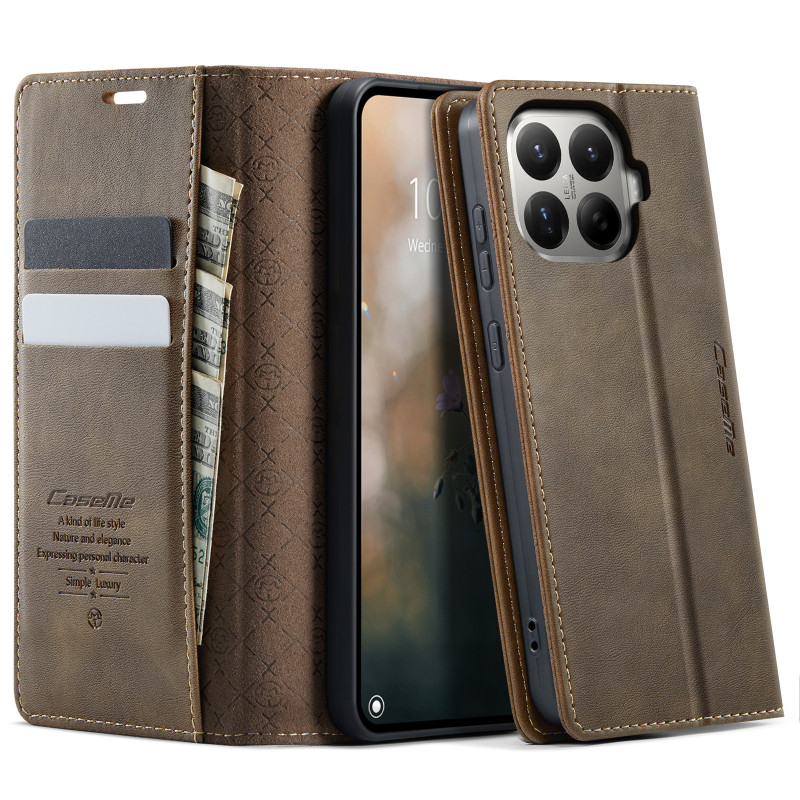Flip-Cover für Xiaomi 17T Pro im Vintage-Stil von CASEME