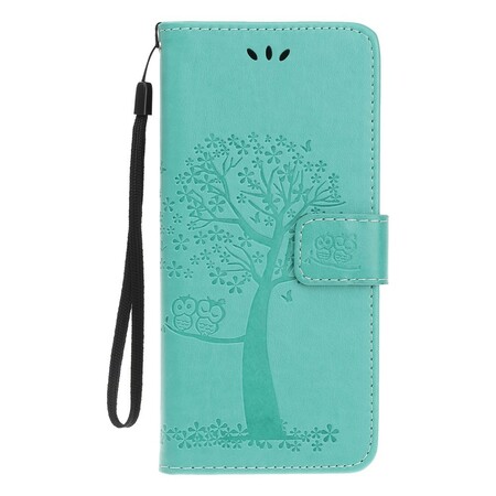 Honor 20 Baum und Eulen Tasche mit Riemen