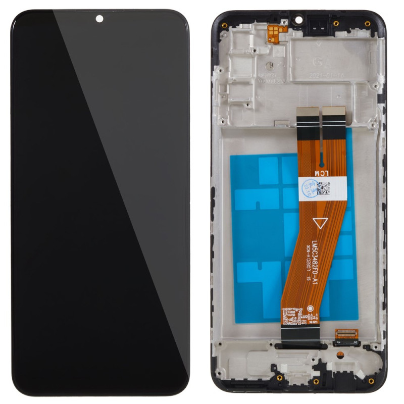 Écran LCD OEM Grade S avec Châssis pour Samsung Galaxy A02s
