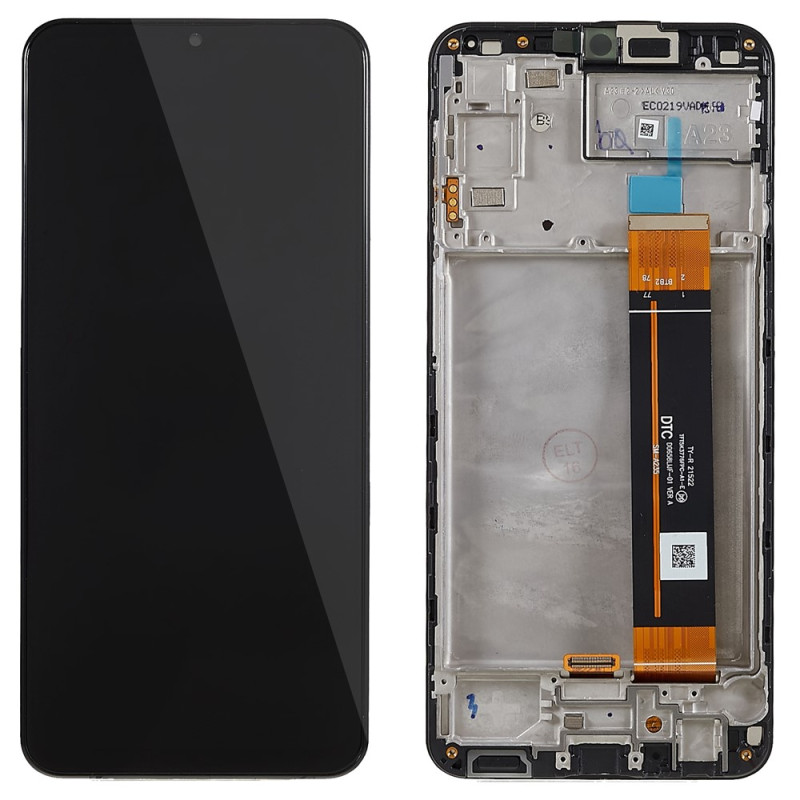 LCD-Display in OEM-Qualität der Klasse S mit Rahmen für das Samsung Galaxy A23 4G